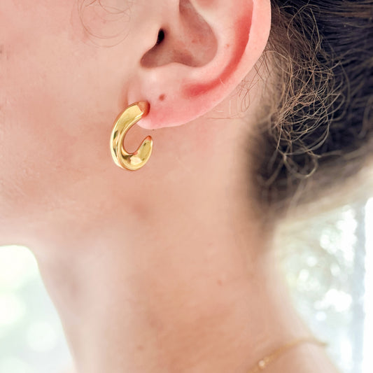 waterproof hypoallergenic stainless steel earrings