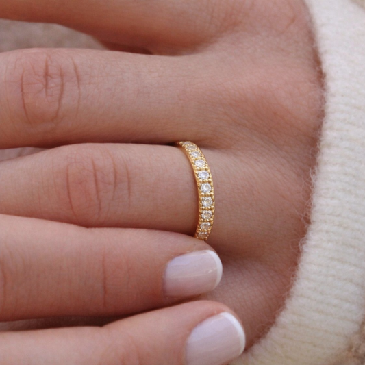 Waterproof Zirconia Gem ring