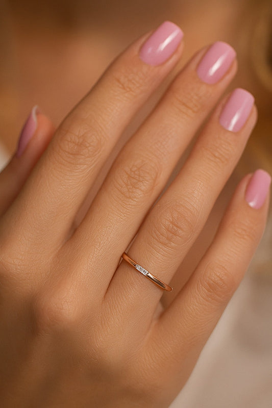 "Shasta Daisy" Diamanté Ring