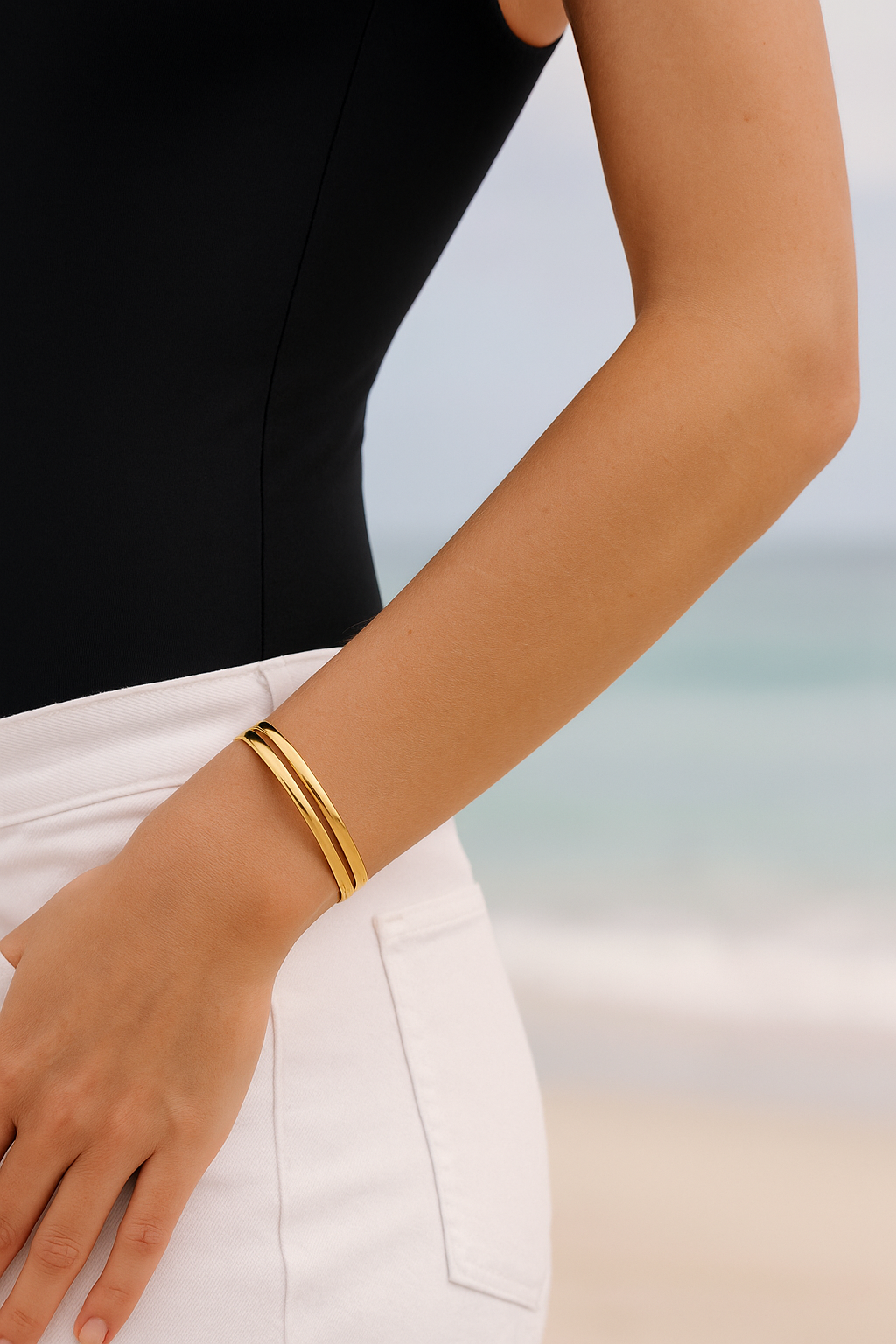 "Zinnia" Cuff