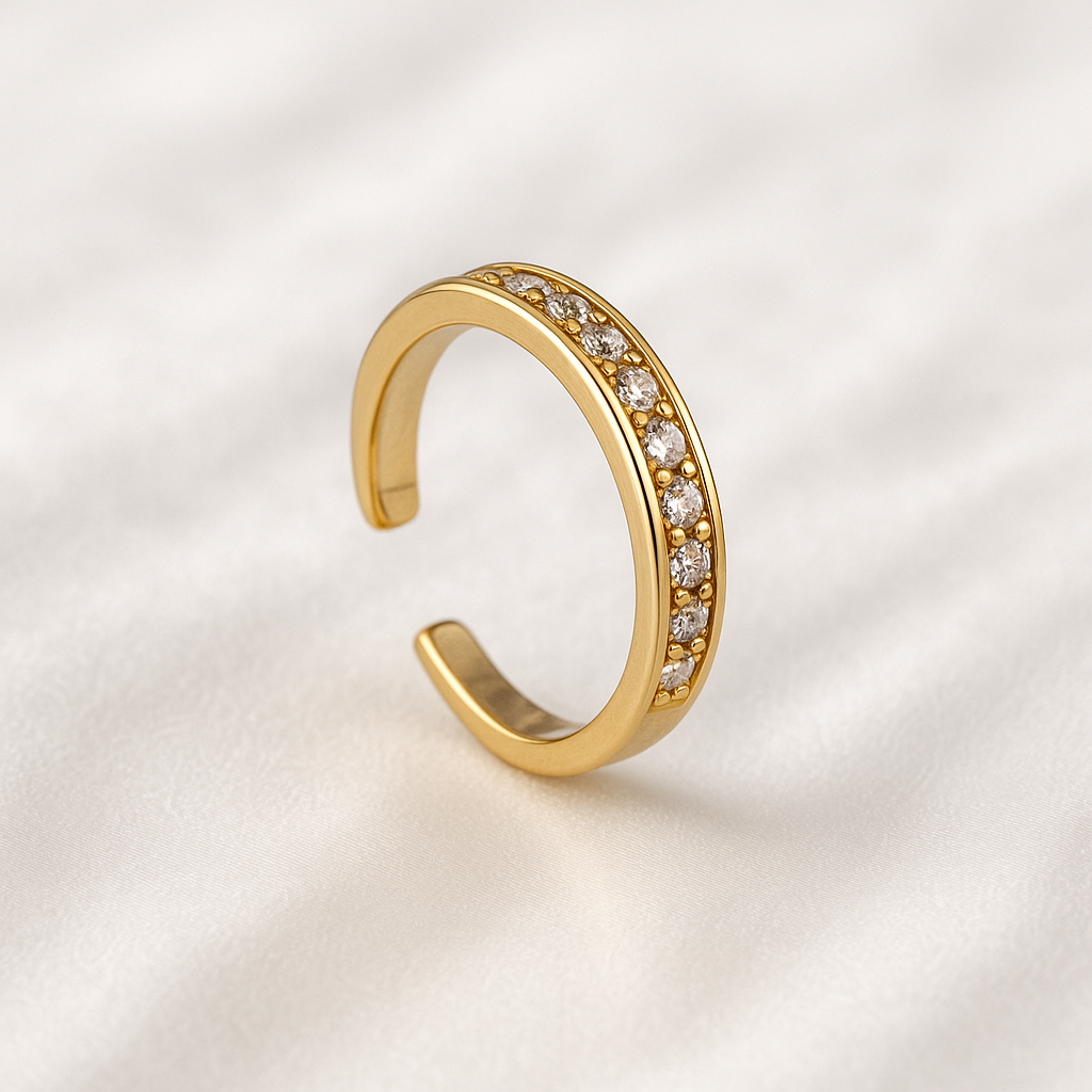 "Cascade" Adjustable Ring