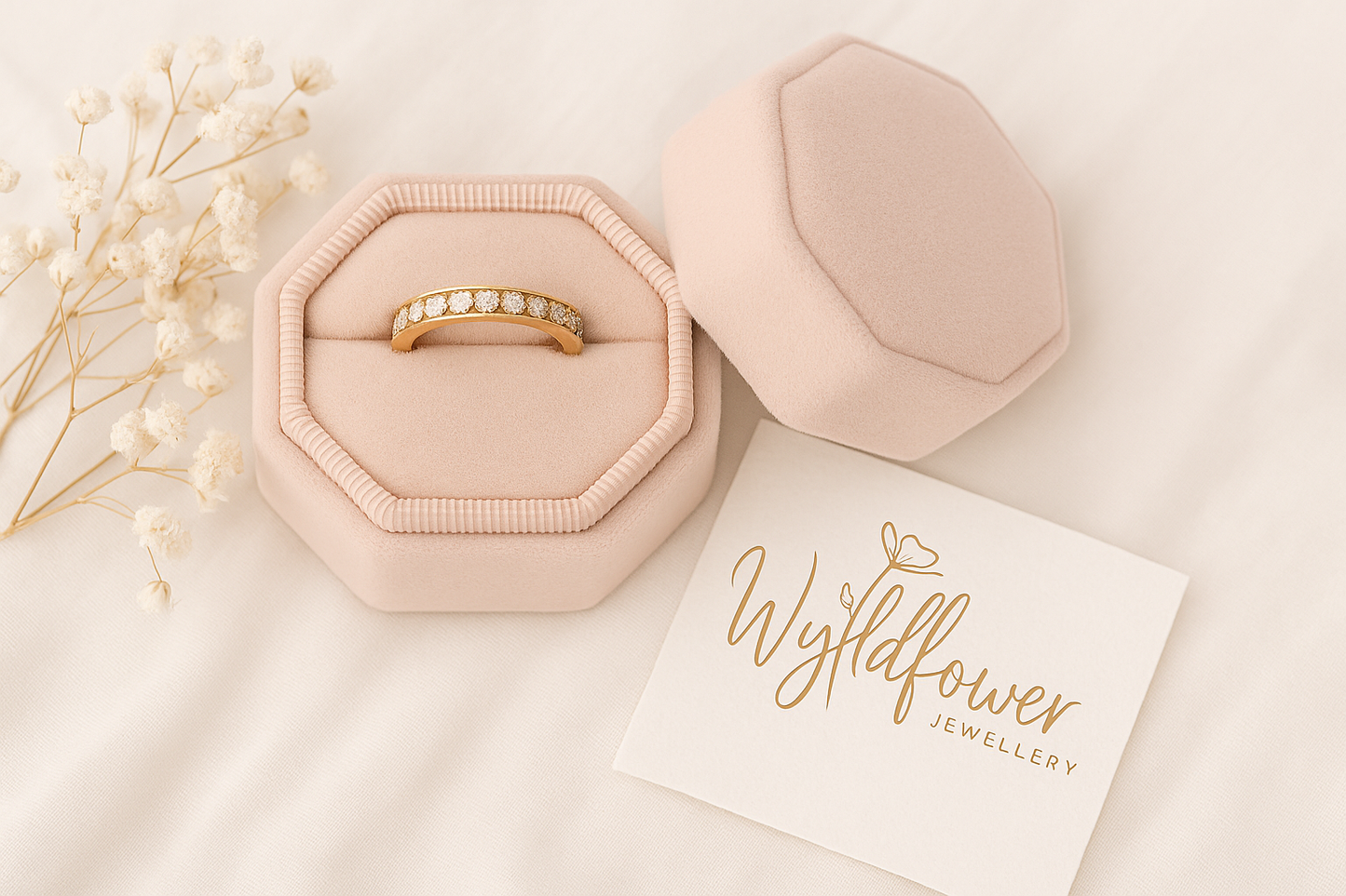 "Cascade" Adjustable Ring