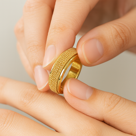 "Lupin" Fidget Ring