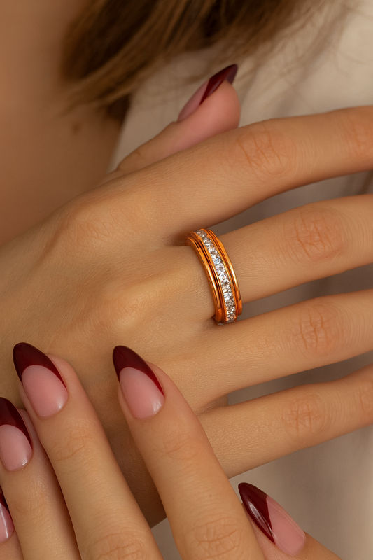 "Starlight" Fidget Ring