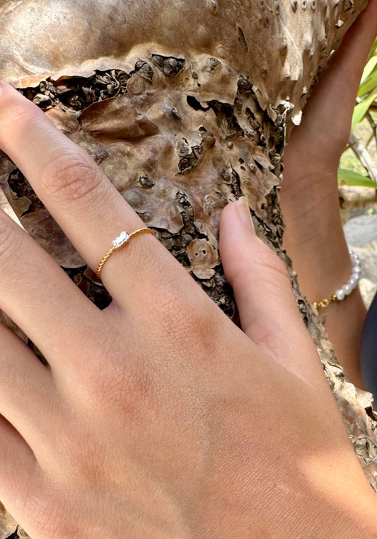 "Ammi" Diamanté Ring