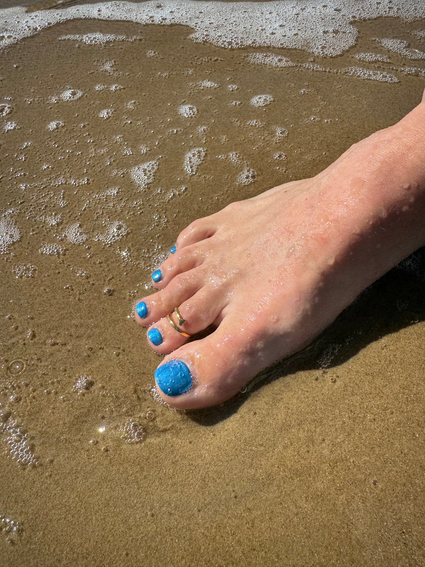 "Bird of Paradise" Toe Ring