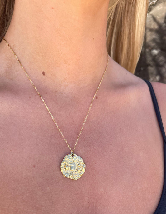 "Blue Lotus" Ocean Necklace