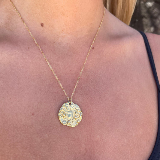 "Blue Lotus" Ocean Necklace