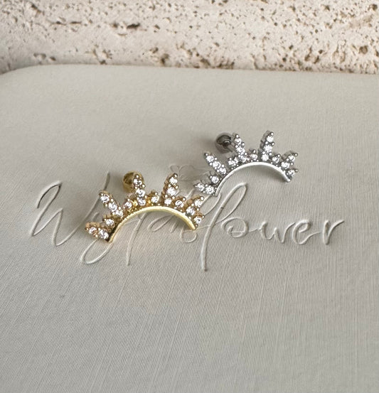 "Moonflower" Helix Earring