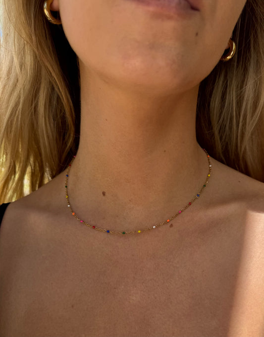 "Azalea" Bead Neckalce