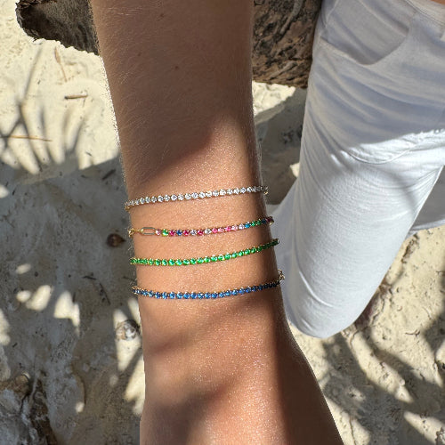 "Cascade" Tennis Bracelet