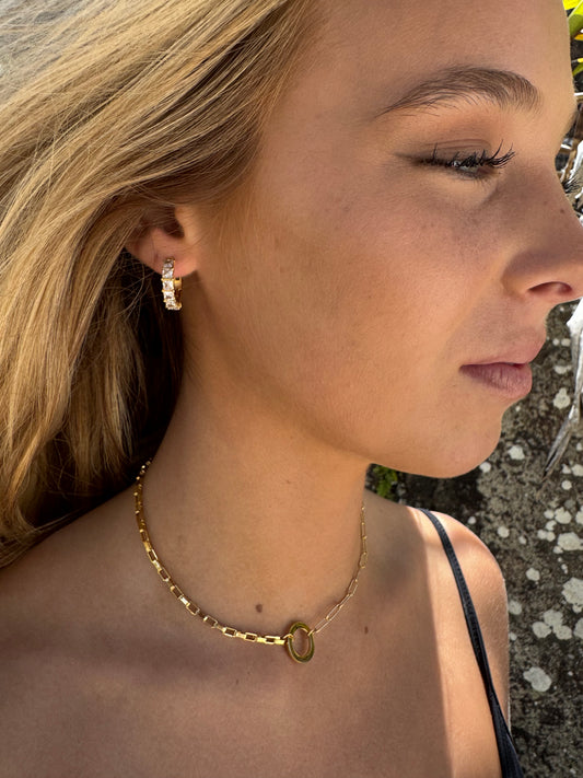 "Marigold" Circle Necklace