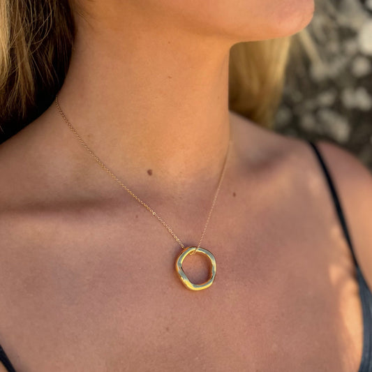 "Waratah" Hallow Necklace