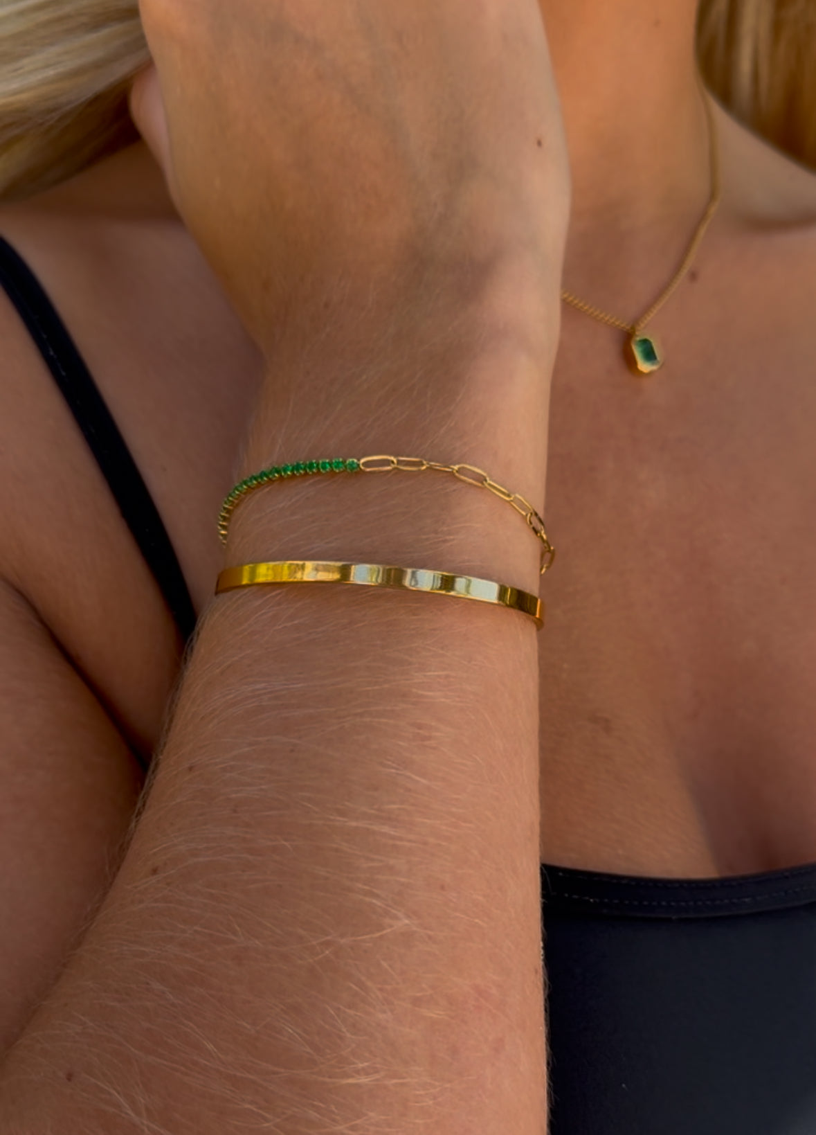"Cascade" Tennis Bracelet