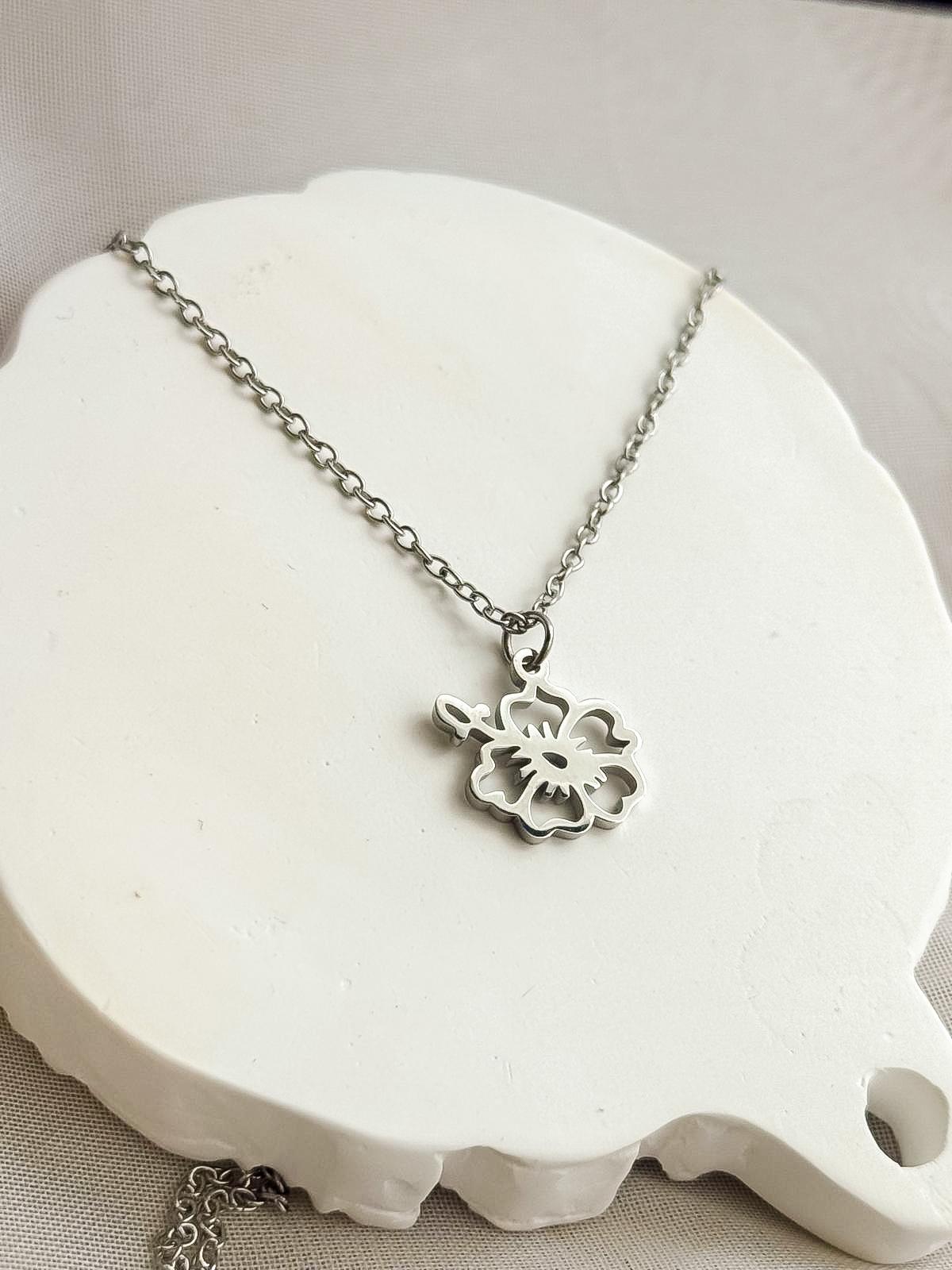 "Hibiscus" Necklace