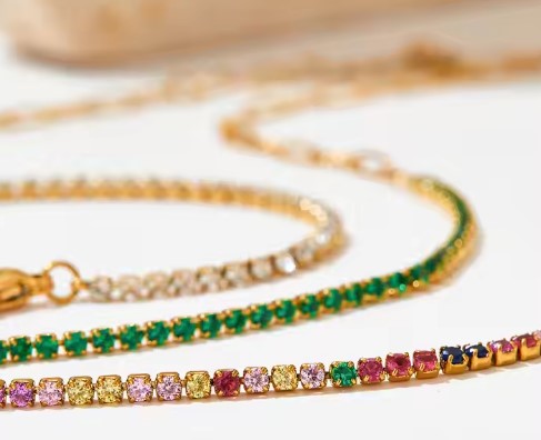 "Cascade" Tennis Bracelet