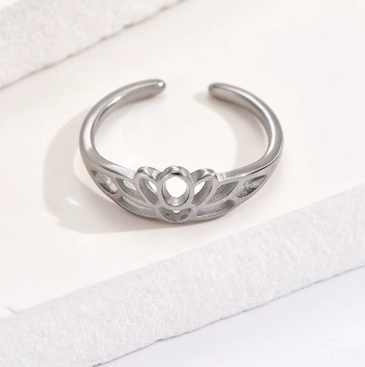 "Lotus" Toe Ring