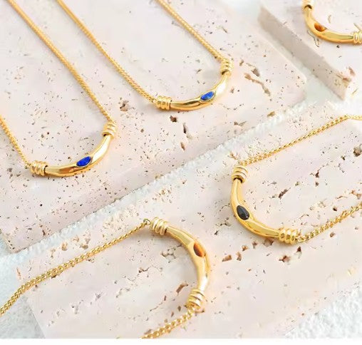 "Golden Wattle" Necklace