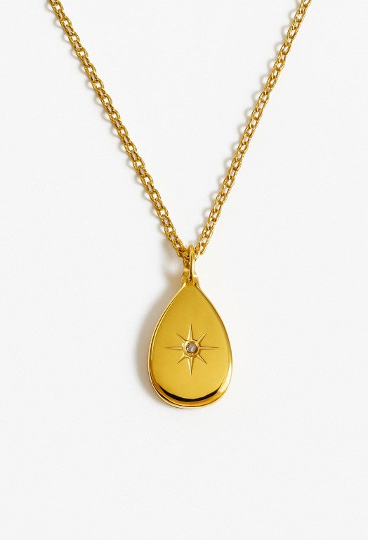 "Flower Gem" Pendant Necklace