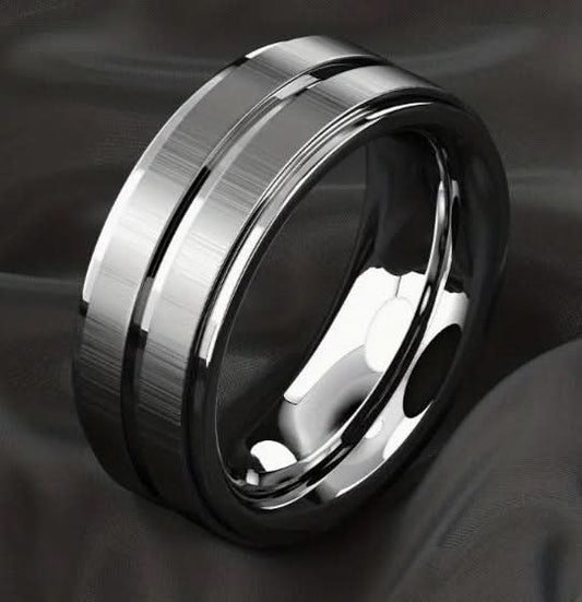 "Aletris" Double Banded Ring