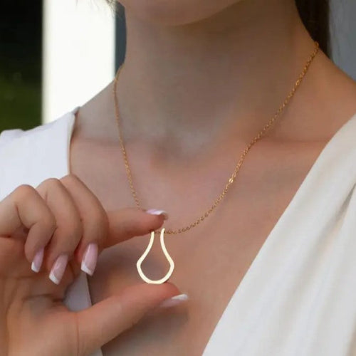 "Tansy" Ring Keeper Necklace