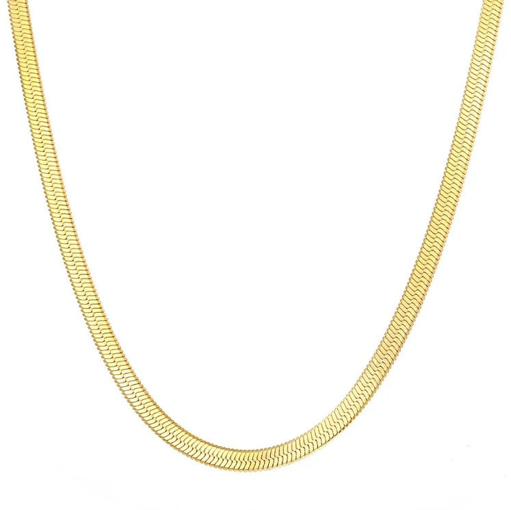 "Wattle" Herringbone Necklace
