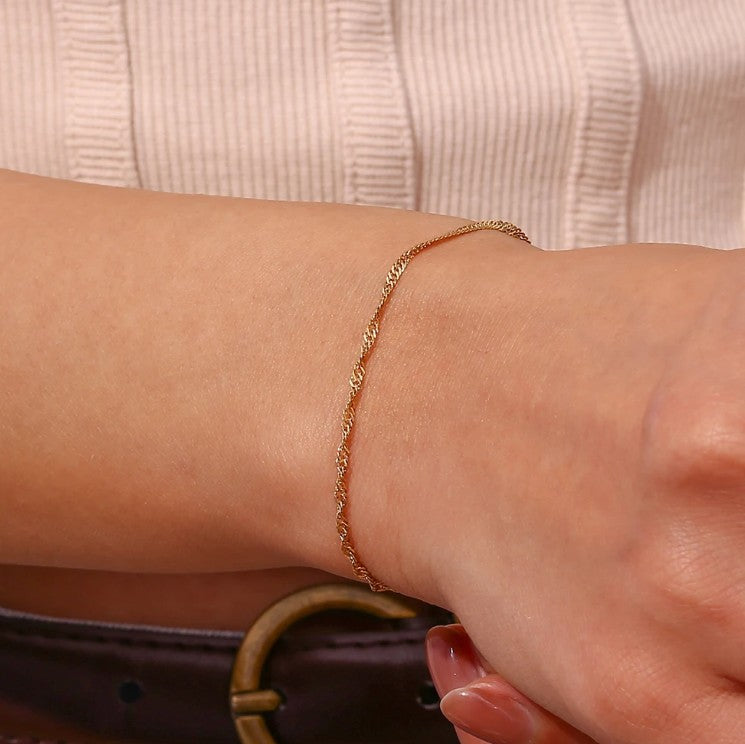 "Celandine" Wave Bracelet