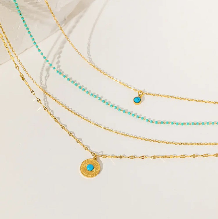 "Delphine" Layered Necklace