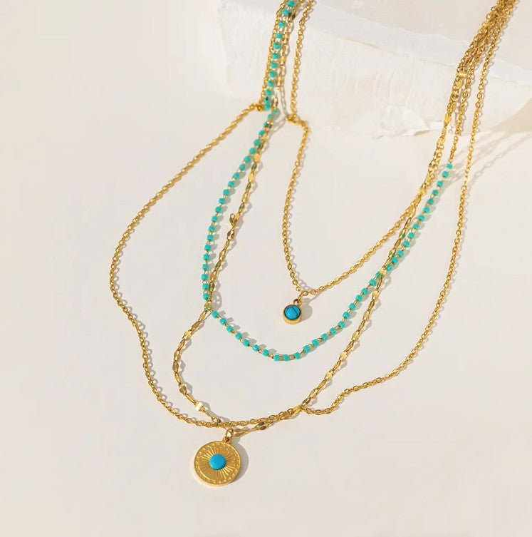 "Delphine" Layered Necklace