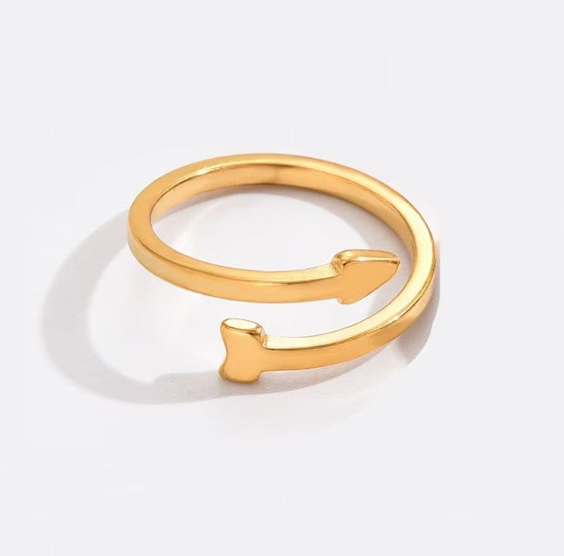 "Bird of Paradise" Toe Ring