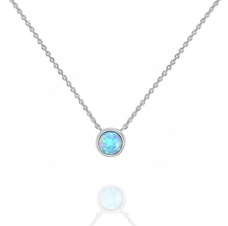 "Iris" Opal Necklace