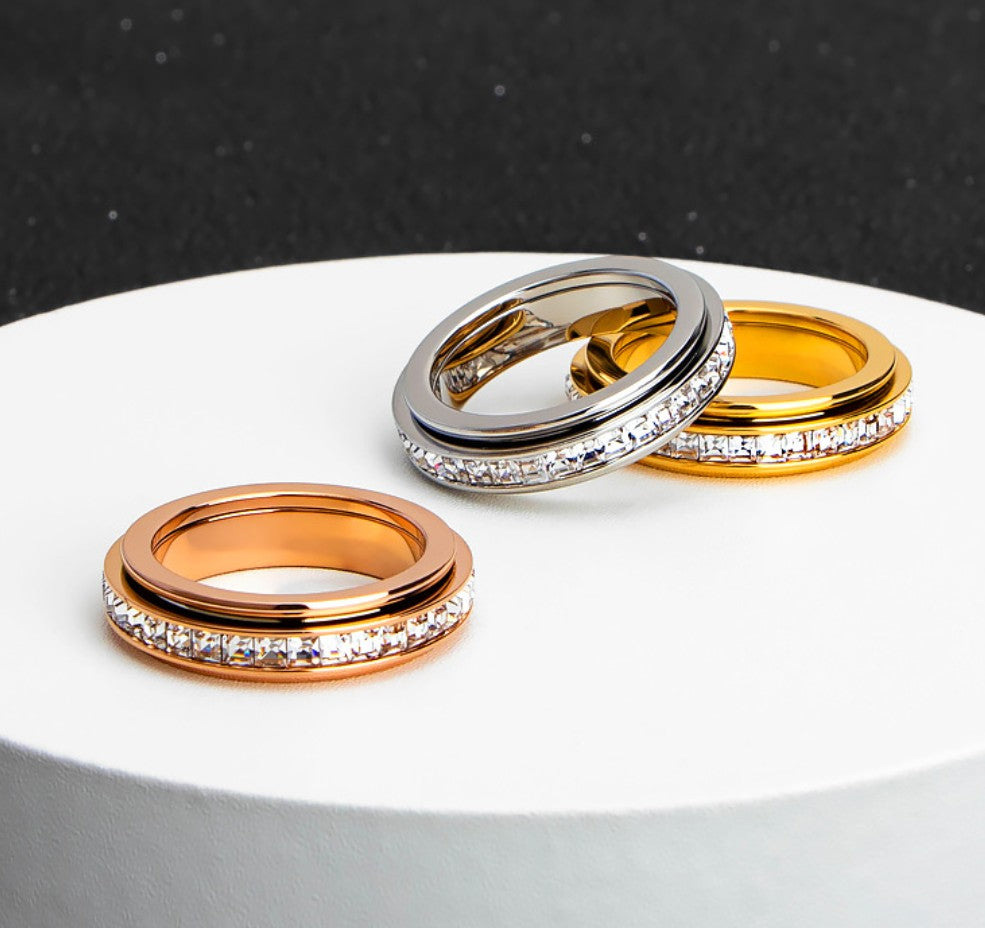 "Starlight" Fidget Ring