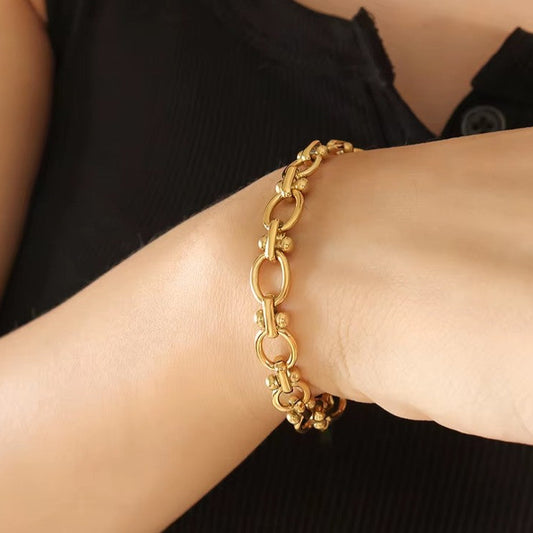 Waterproof Hypoallergenic stainless steel bracelet