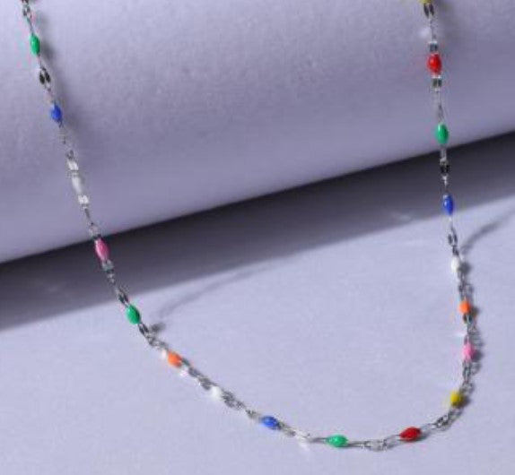 "Arizonia Poppy" Bohemian Necklace