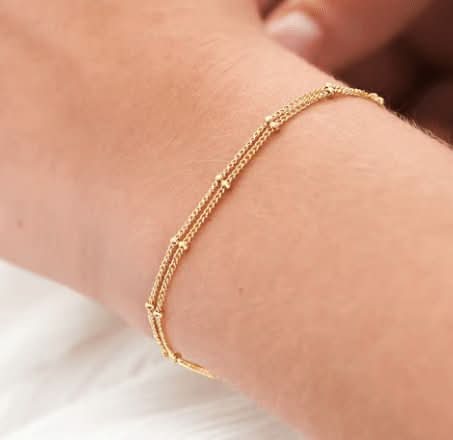 "Buttercup 2" Beaded Bracelet - Wyldflower Jewellery