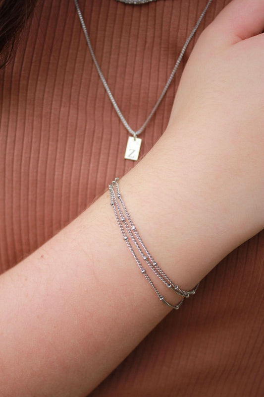 "Buttercup 3" Beaded Bracelet - Wyldflower Jewellery