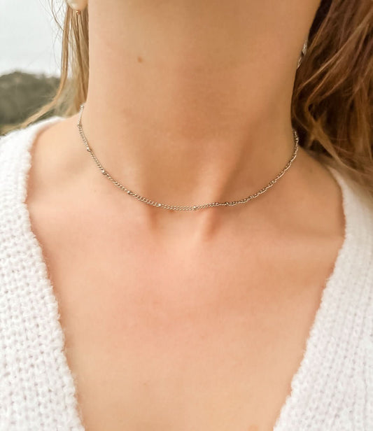 "Buttercup" Dainty Bead Necklace - Wyldflower Jewellery