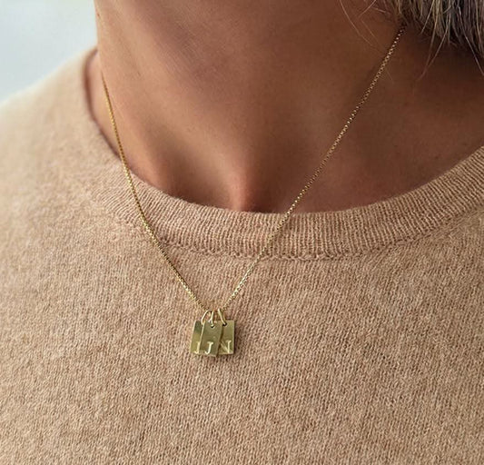 "Mariposa" Initial Necklace - Wyldflower Jewellery