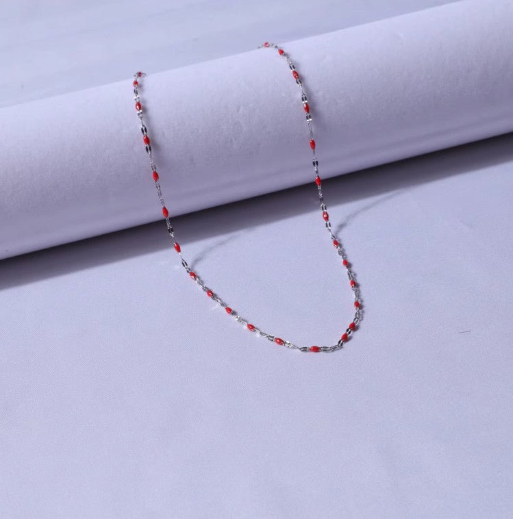 "Arizonia Poppy" Bohemian Necklace