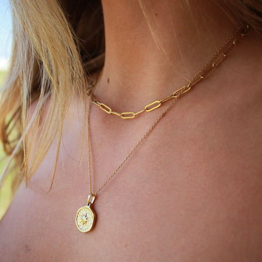 "Sunflower" Pendant Necklace - Wyldflower Jewellery