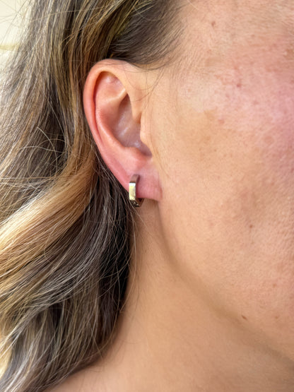 "Bellbottoms" Huggie Earrings