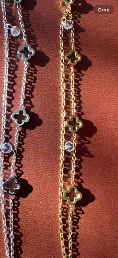 "Jasmine"  Glove Bracelet