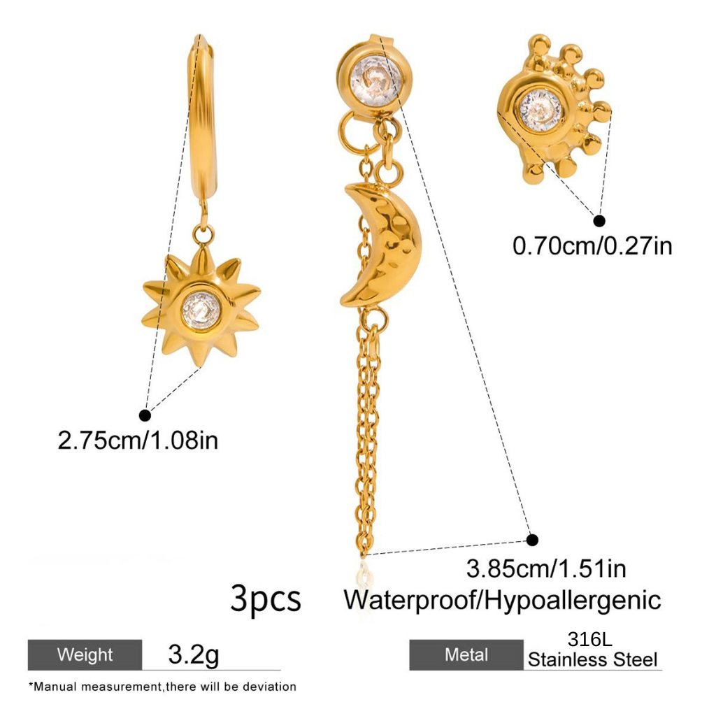 "Moon Flower" Ear Alchemy Set