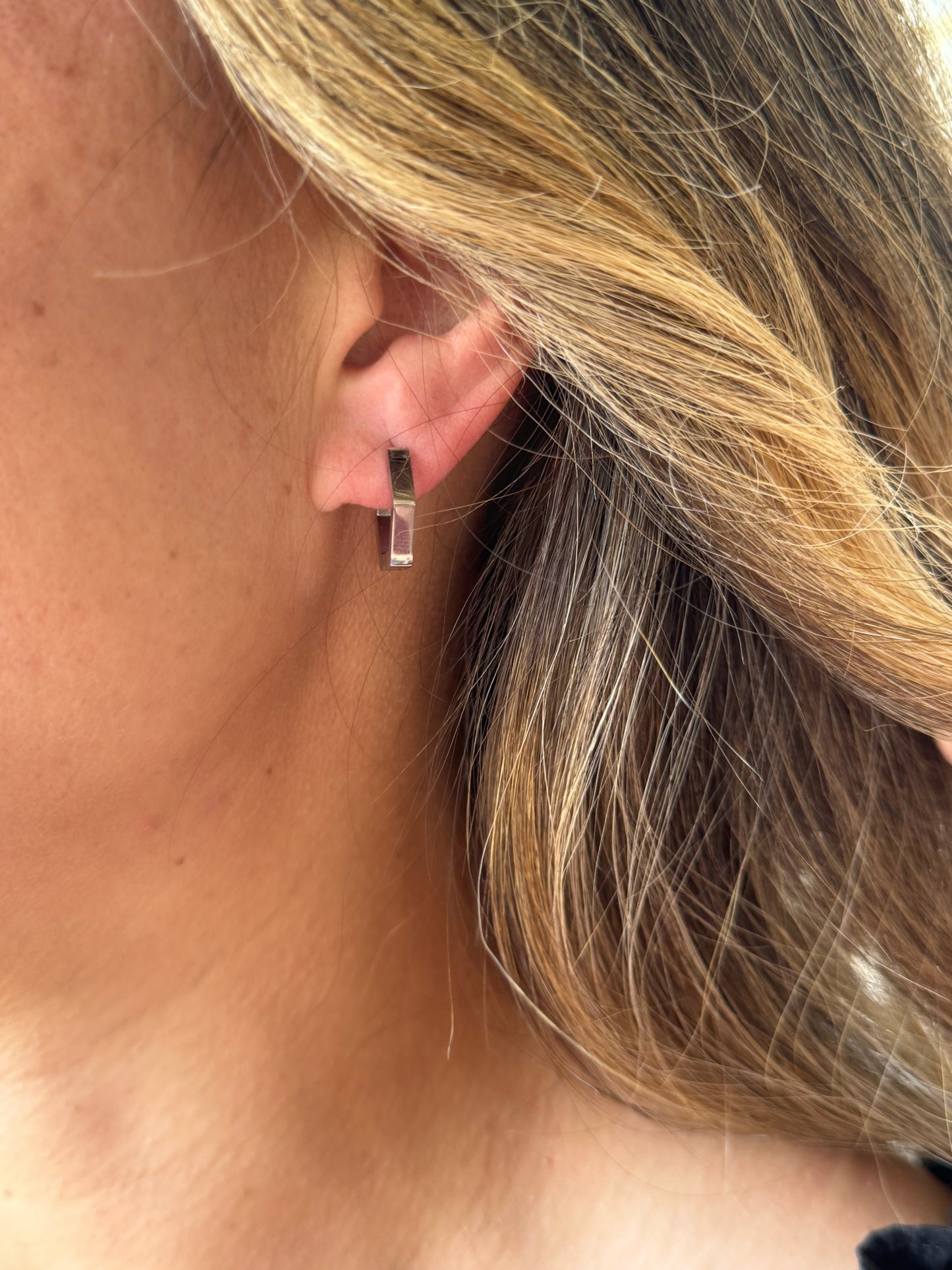 "Bellbottoms" Huggie Earrings