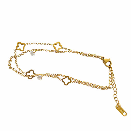 "Jasmine"  Glove Bracelet