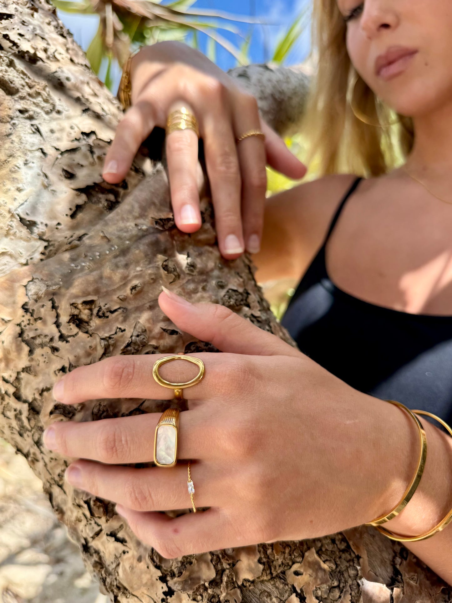 "Ammi" Diamanté Ring
