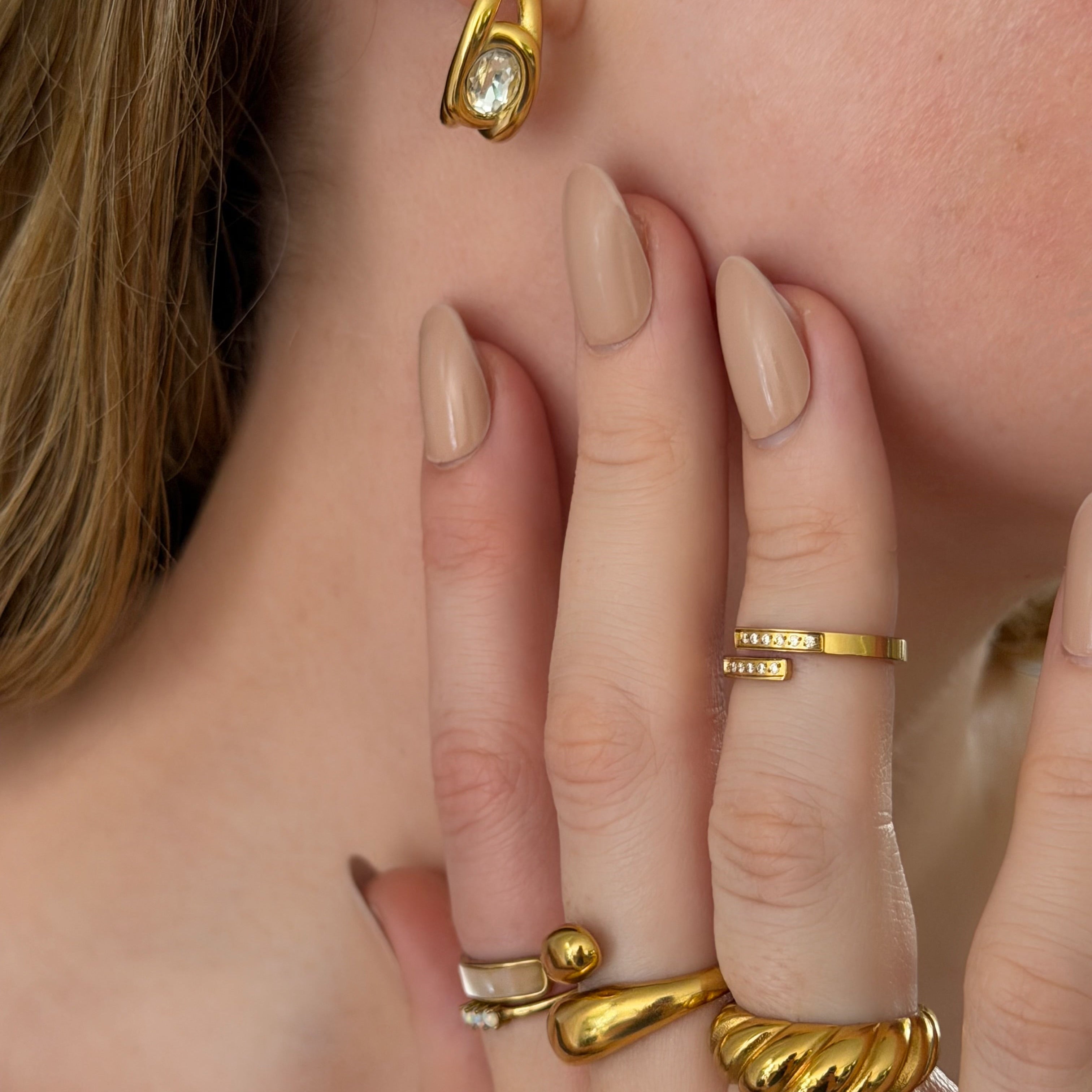 "Stardust" Knuckle Ring