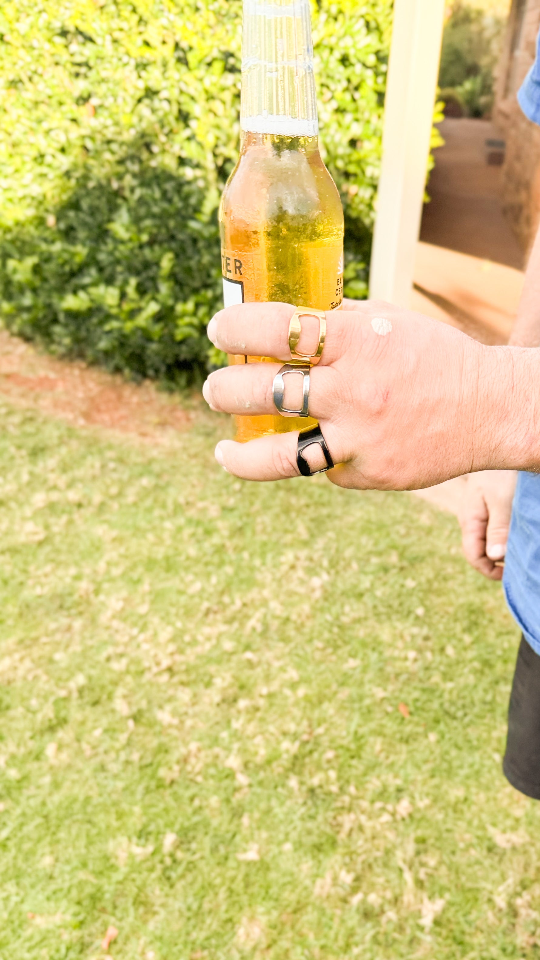 "Hemlock" Bottle Opener Ring