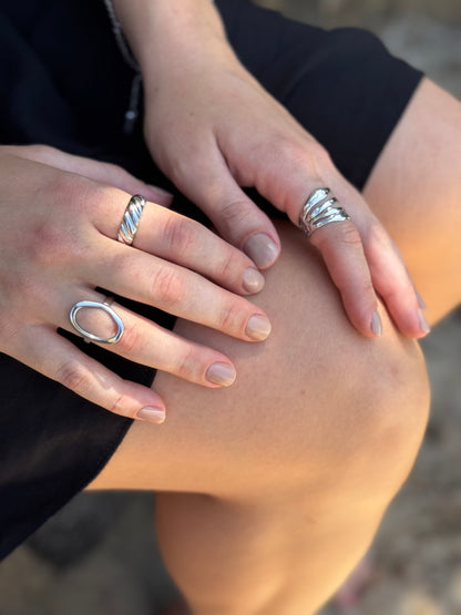 "Bluebell" Adjustable Ring