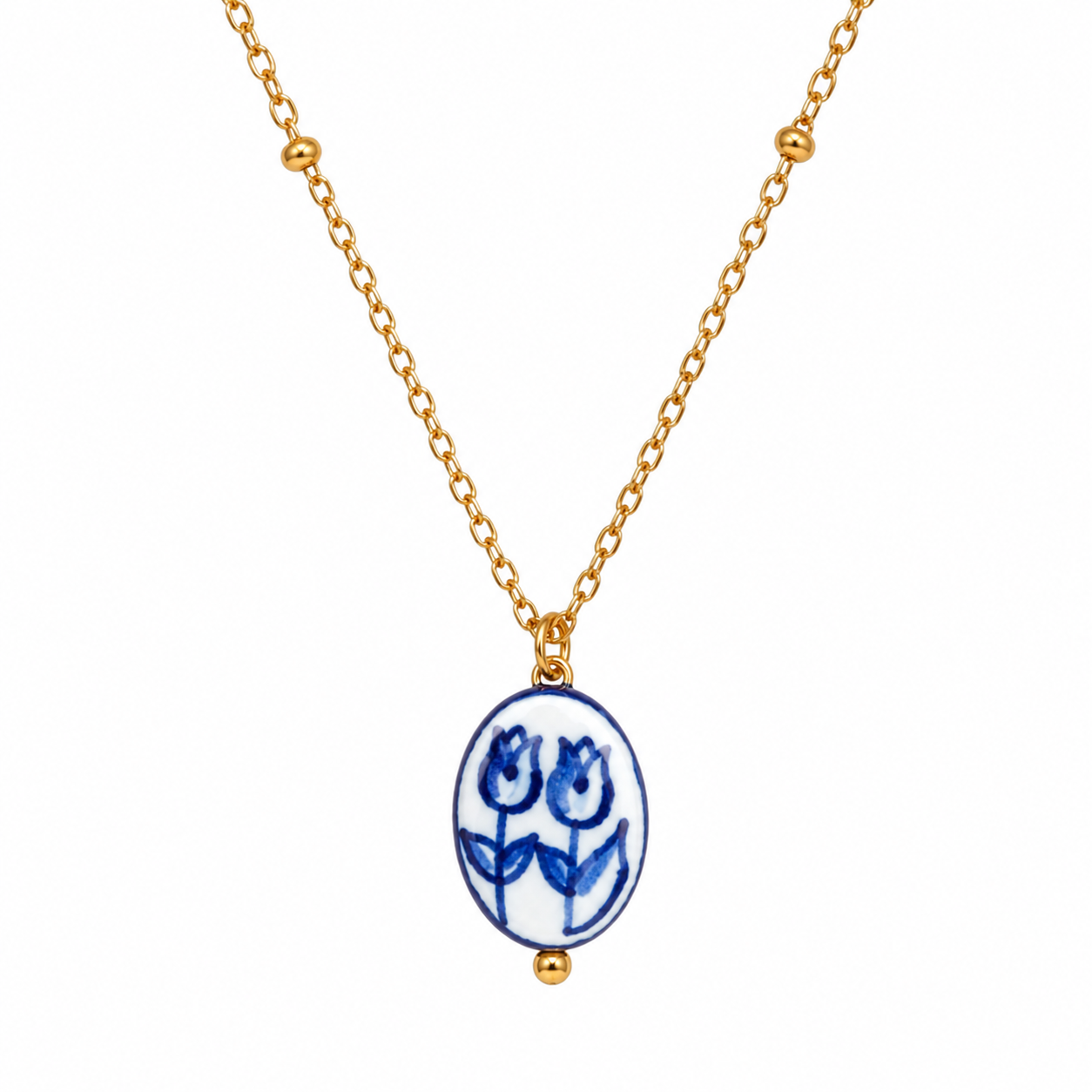 "Tulip" Pendant Necklace